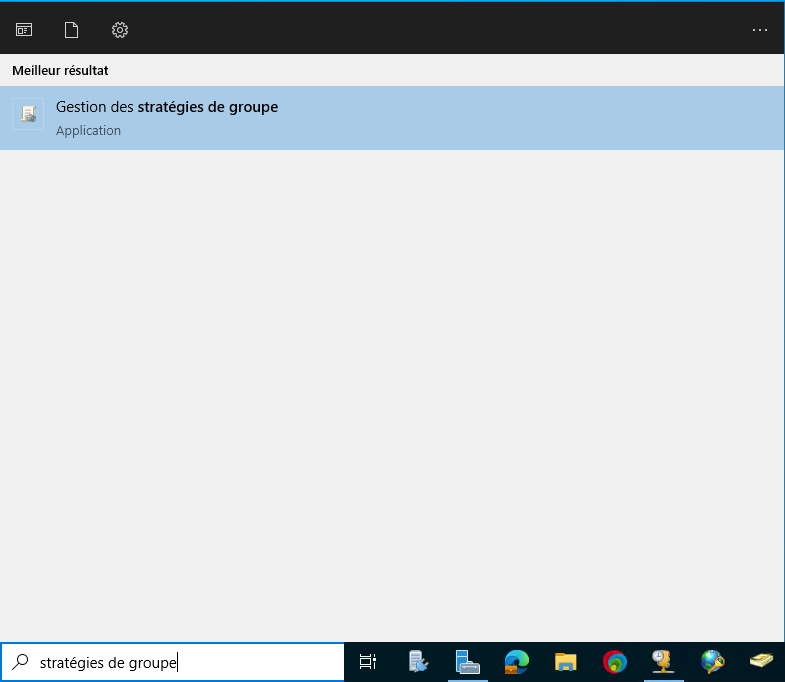 Search Policy Management